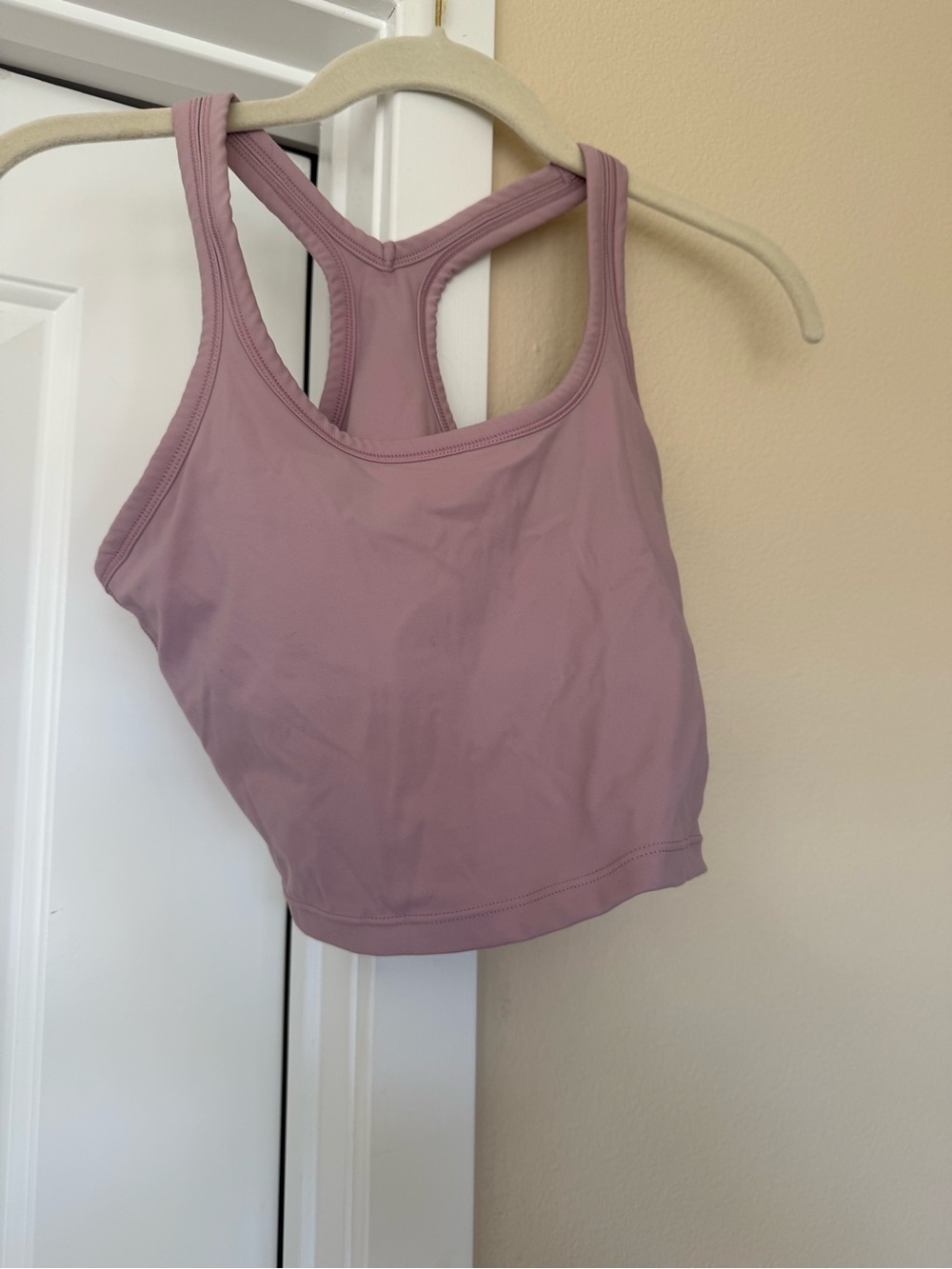 Athletic Tank Top Bra - Mauve